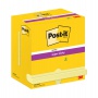 Sticky notes POST-IT® Super Sticky (655-S), 127x76mm, 12x90 sheets, bright yellow