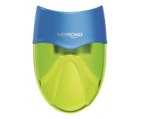 KEYROAD 2 holes sharpener,ABS+PS,45*25*65mm,1pc/blister card