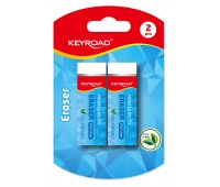 Gumka do ścierania KEYROAD Tec-Eraser, techniczna, 2szt., blister