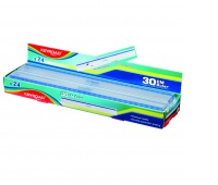 KEYROAD 30cm classic plastic ruler,PS,310*36*2mm,24pcs/display box,1pc with opp bag