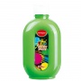 Farba plakatowa KEYROAD, Fluo, 300ml, butelka, neonowa zielona, Plastyka, Artykuły szkolne