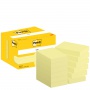 Karteczki samoprzylepne POST-IT® (656), 51x76mm, 12x100 kart., żółte, Bloczki samoprzylepne, Papier i etykiety