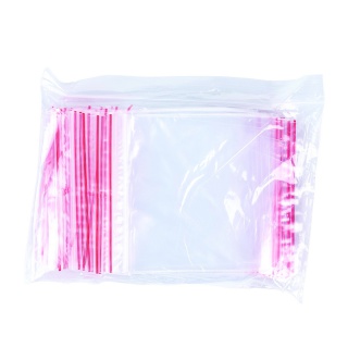 String bag OFFICE PRODUCTS, LDPE, 100x100mm, 100pcs, transparent