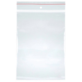 String bag OFFICE PRODUCTS, LDPE, 150x400mm, 100pcs, transparent