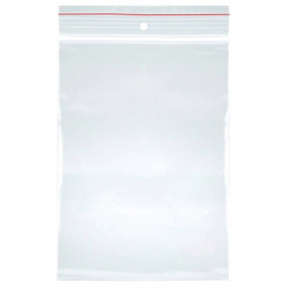 String bag OFFICE PRODUCTS, LDPE, 220x280mm, 100pcs, transparent