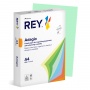 Papier ksero REY ADAGIO, A4, 80gsm, 09 zielony pastel *RYADA080X432 R200, 500 ark., Papier do kopiarek, Papier i etykiety
