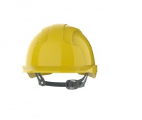 EVOLite® Mid Peak vented Yellow Helmet - Slip Ratchet