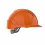 EVOLite® Mid Peak vented Orange Helmet - Slip Ratchet
