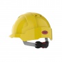EVOLite® Mid Peak vented Yellow Helmet - Wheel Ratchet