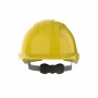 EVOLite® Mid Peak vented Yellow Helmet - Wheel Ratchet