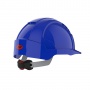EVOLite® Mid Peak vented Blue Helmet - Wheel Ratchet