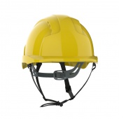 Evolite Linesman, unvented,Yellow Helmet, Slip Ratchet