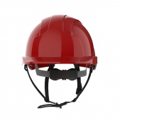 Evolite Linesman, vented,Red Helmet, Wheel Ratchet