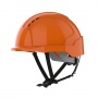 Evolite Linesman, vented,Orange Helmet, Wheel Ratchet