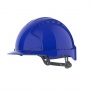 Evo 2® Mid Peak, unvented Blue Helmet - Slip Ratchet