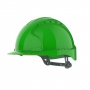 Evo 3® Mid Peak,unvented Green Helmet - Slip Ratchet