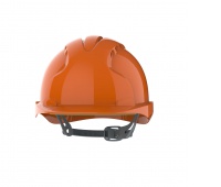 Hełm ochronny EVO®2, pasek przesuwny, wentylowany, pomarańczowy