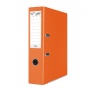 Segregator BASIC-S z szyną, PP, A4/75mm, pomarańczowy, Segregatory polipropylenowe, Archiwizacja dokumentów