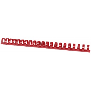 Binding combs OFFICE PRODUCTS, 22mm, 50 pcs., red