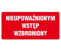 Sign - Polish market only