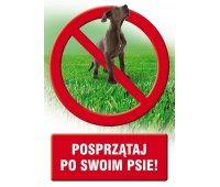 Znak TDC, Posprzątaj po swoim psie