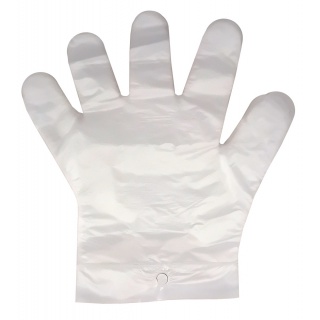 Rękawice foliowe STELLA, rozmiar uniwersalny M-L, 100x100 szt., bezbarwne, Rękawice, Ochrona indywidualna