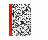 Notes CARAN D'ACHE, Keith Haring, kropki, A5