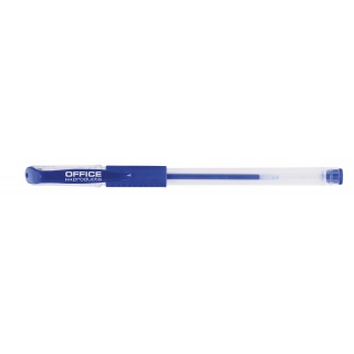 Gel Pen OFFICE PRODUCTS, 0.5 mm, blue, Gel Pens, Writing and correction products