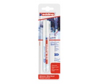 Marker do powierzchni szklanych E-95 EDDING, 1,5-3mm, blister, biały