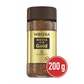 Kawa WOSEBA Mocca Fix Gold, rozpuszczalna, 200g, Kawa, Artykuły spożywcze