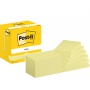 Self-adhesive block POST-IT, 76x127mm, 12x100 cards, yellow