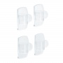 Cable holders COMMAND, small, 4 handles, 5 small strips