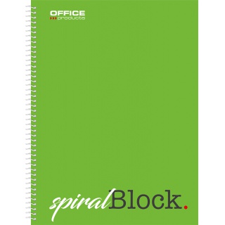 Notebook OFFICE PRODUCTS, A4, checkered, 80 sheets, 70gsm