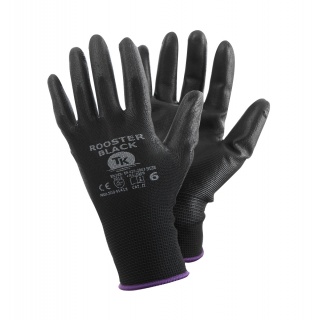 Gloves TK ROOSTER, size 10, black