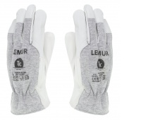 Gloves TK LEMUR, size 9, gray