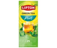 Tea LIPTON Feel Good Selection, Balance, green, mint, 25 envelopes