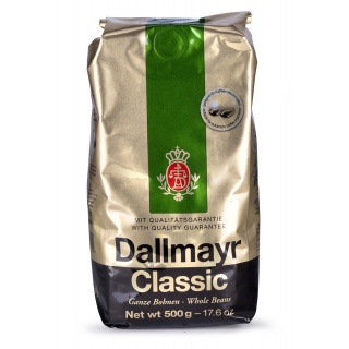 Coffee DALLMAYR Classic, grain, 500g, Coffee, Groceries