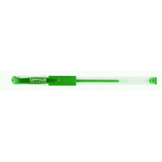 Gel Pen OFFICE PRODUCTS, 0.5 mm, green, Gel Pens, Writing and correction products