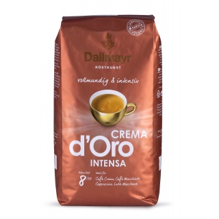 Coffee DALLMAYR D'oro Crema Intensa, grain, 1kg