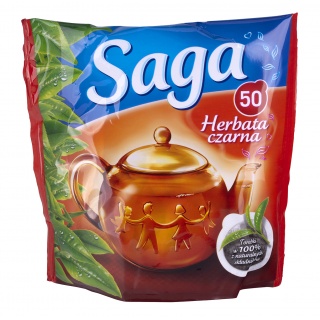 Tea SAGA, express, 50 bags