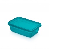 Pojemnik do przechowywania MOXOM BaseStore Color, 3l, ocean, transparentny niebieski