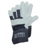 Gloves RS TURR GOAT PREMIUM, docker type, size 9, navy blue and white