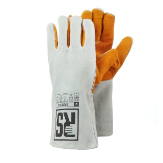 Rękawice MIG RS SPLIT KEV, spawalnicze, rozm. 11, białe, Rękawice, Ochrona indywidualna