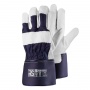 Gloves RS PREMIUM TURR, docker type, size 11, navy blue and white