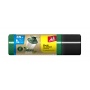Garbage bags JAN NIEZBĘDNY, green house, with tape, 35l, 15pcs., black and green