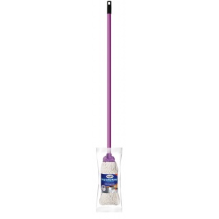 Mop GROSIK, string with handle, 1 ps, mix of colors