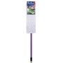 Flat mop GROSIK, universal microfiber, with telescopic handle, 1 pc, mix of colors