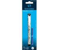 Rollerball pen SCHNEIDER Inx Sportive + 2 cartridges, blister