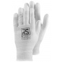 Rękawice dziane RS Rand Esd, rozm. 8, białe, Rękawice, Ochrona indywidualna