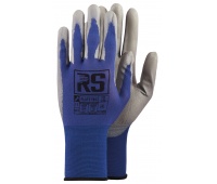 Rekawice dziane RS Flott Tec, rozm. 6, niebieskie